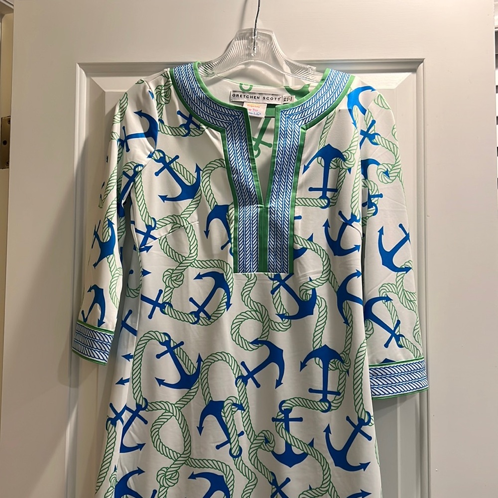 Gretchen Scott Nautical Anchor Dress